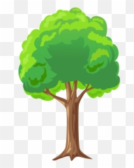 Free Cartoon Trees Png Download - Images Hd