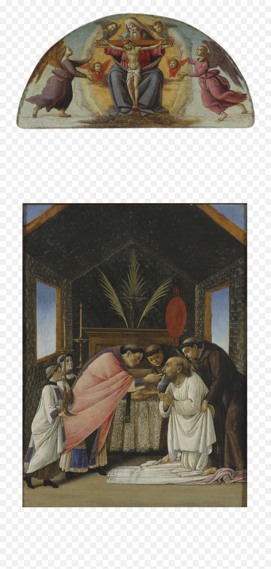 Sandro Botticelli - Last Communion Of Saint Jerome Botticelli Png,Communion Png