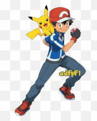 Vector Transparent Download Ash Drawing - Pokemon X And Y Ash Png,Ash Greninja Png