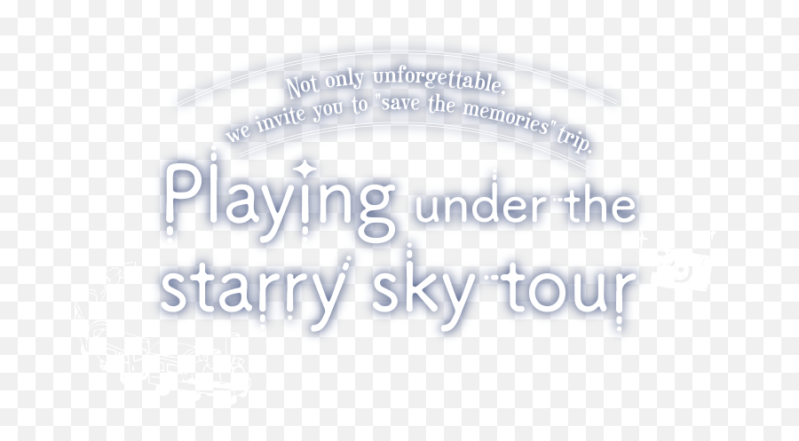 Playing Under The Starry Sky Tour Daisen Tourism Guide - Printing Png,Starry Sky Png