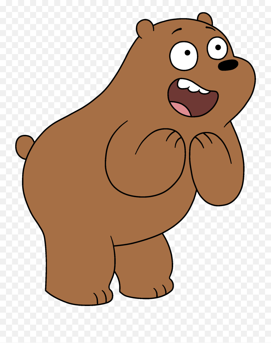Download Grizzly Bear Png - Grizz We Bare Bears,Masha And The Bear Png