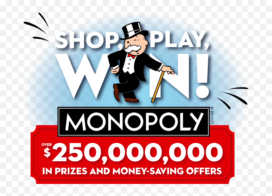 Shop Play Win Collect U0026038 Game Featuring Monopoly - Monopoly Money Png,Monopoly Money Png