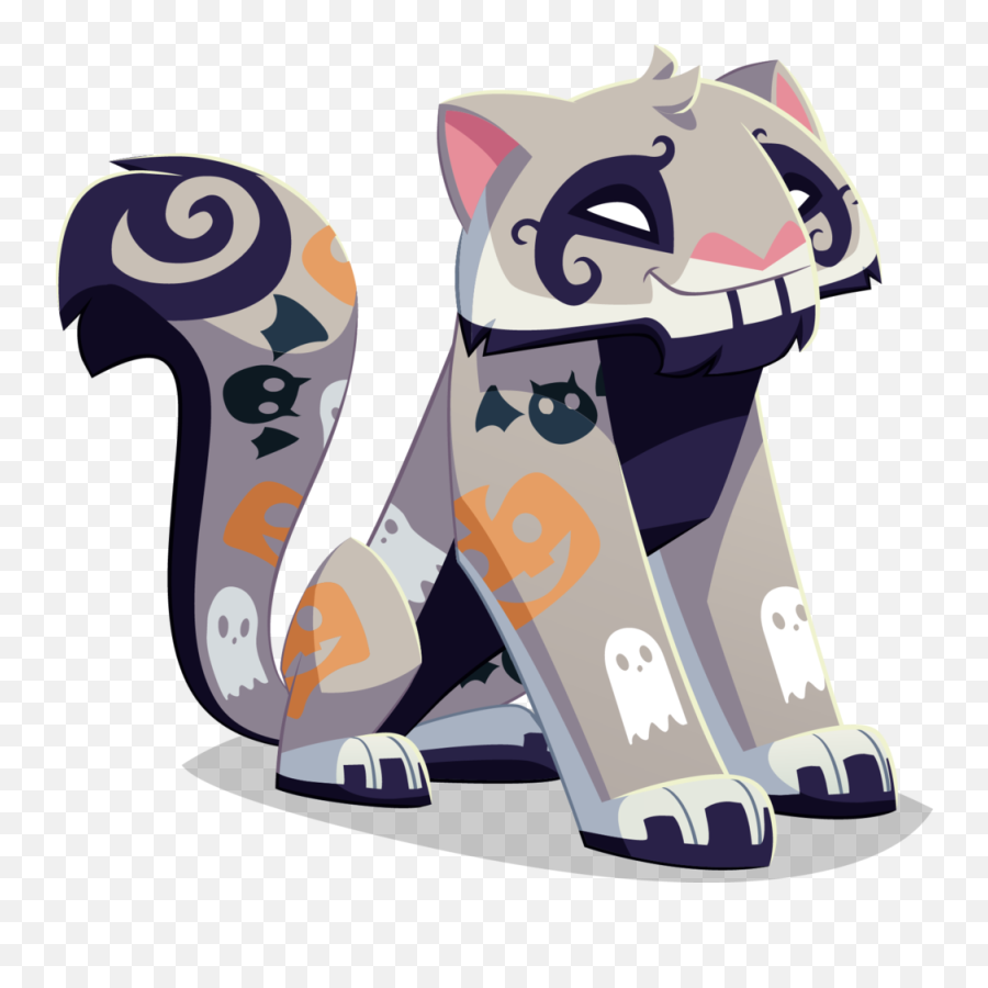 Spooky Snow Leopard U2014 Animal Jam Archives Png