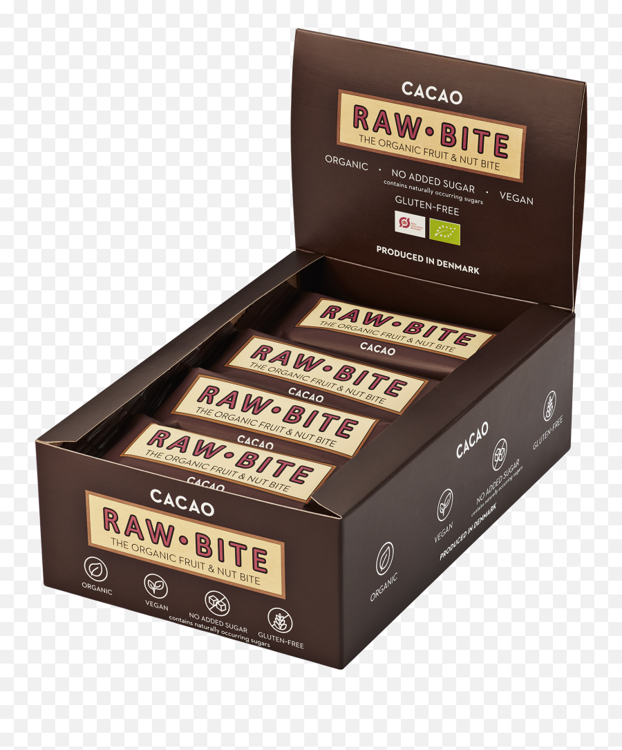 Rawbite Cacao I Organic Vegan Gluten - Chocolate Png,Cacao Png