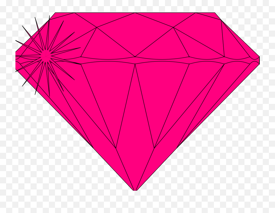 Pink Diamond Sparkle Svg Vector - Diamante Rosa Em Png,Pink Diamond Png