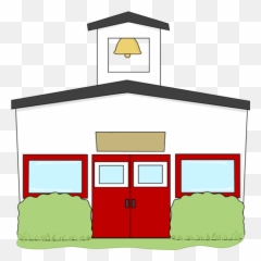 School Building Clipart Free - Transparent Background png