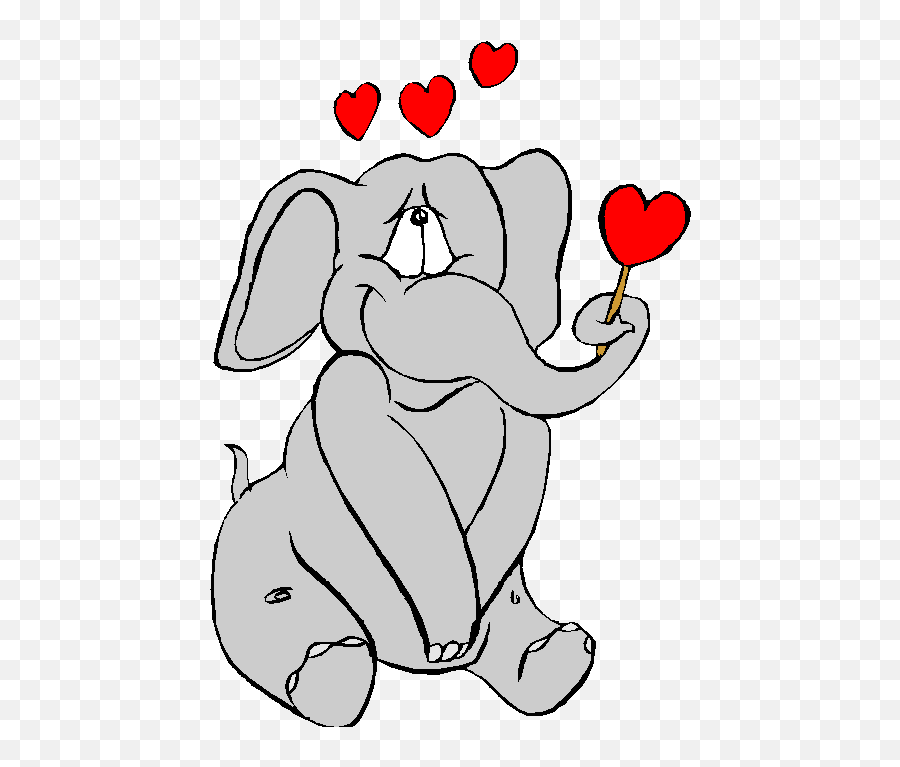 Download Hd All Band Classes Have Decided To A White - Elephant Valentine Clip Art Png,White Elephant Png