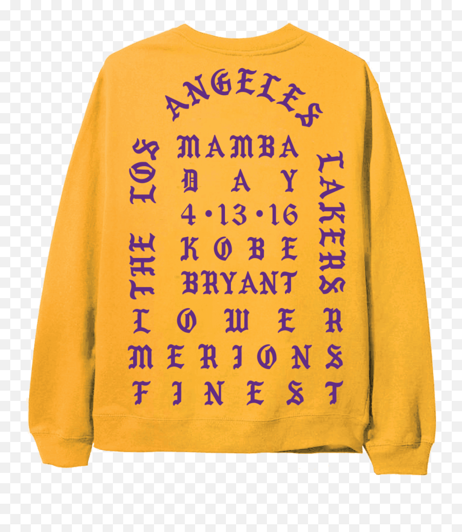 I Feel Like Pablo - Sweat Col Rond I Feel Like Kobe Feel Like Kobe Shirt Png,Sweat Drop Png