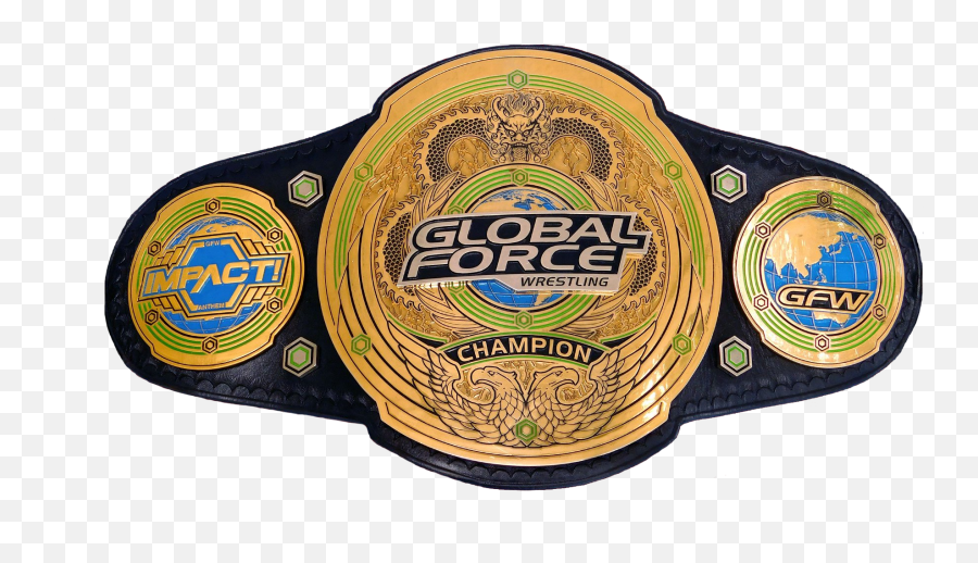 Impact World Championship Pro Wrestlin 1463847 - Png Impact Wrestling Championship Png,Wrestling Png