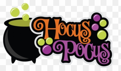 Hocus Pocus Svg Scrapbook Title - Halloween Hocus Pocus Clipart Png,Hocus Pocus Png