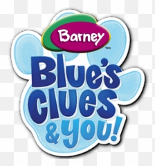 Barney Blues Clues And You Logo In 2020 - Barney Png,Barney And Friends Logo