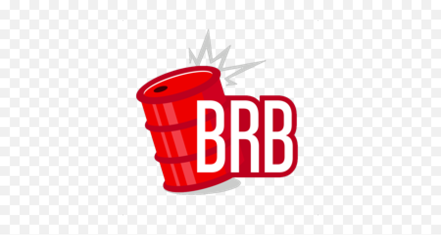 Brb Png Page - Big Red Barrel,Brb Png