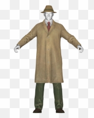Yellow Trench Coat - New Vegas Png,Trench Coat Png