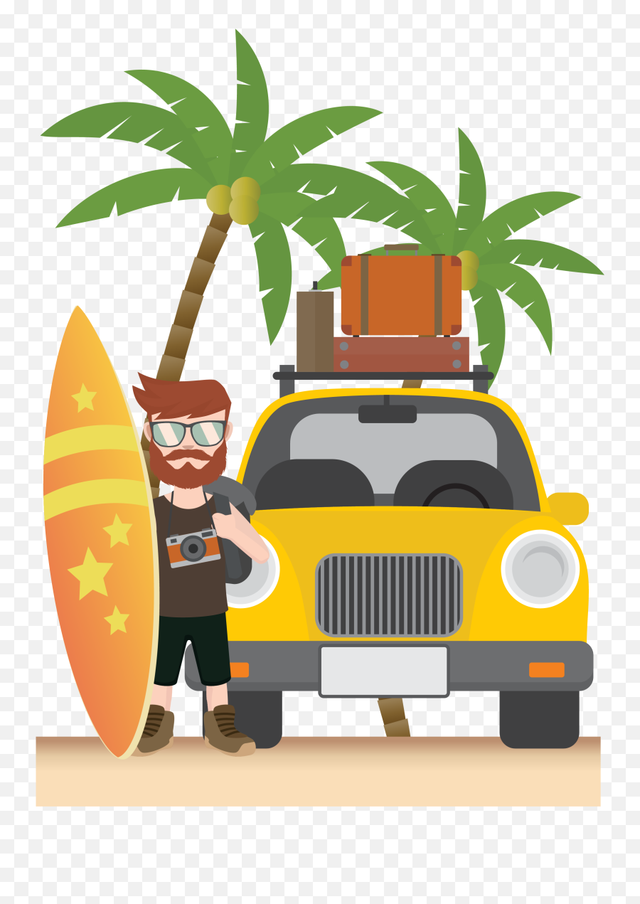 Download Summer Seaside Vacation Png - Go To Beach Png,Vacation Png