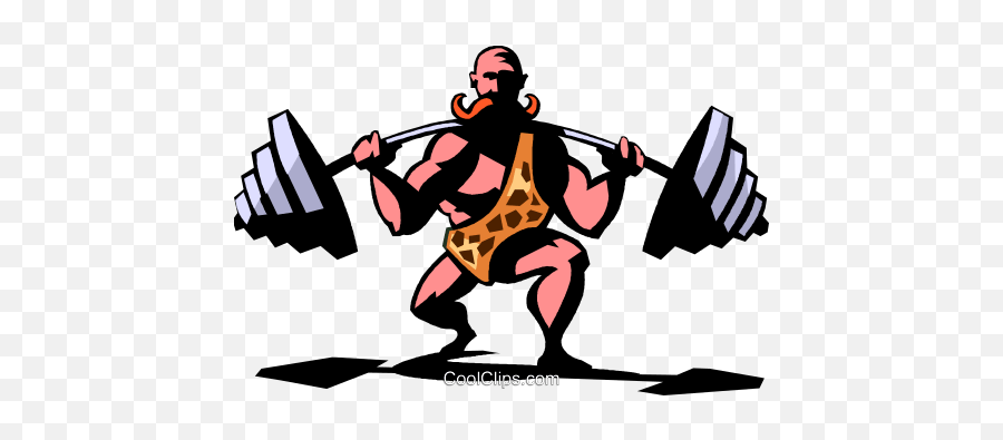 Strong Man Royalty Free Vector Clip Art - 1rm And Repetitions Allowed Png,Strong Man Png