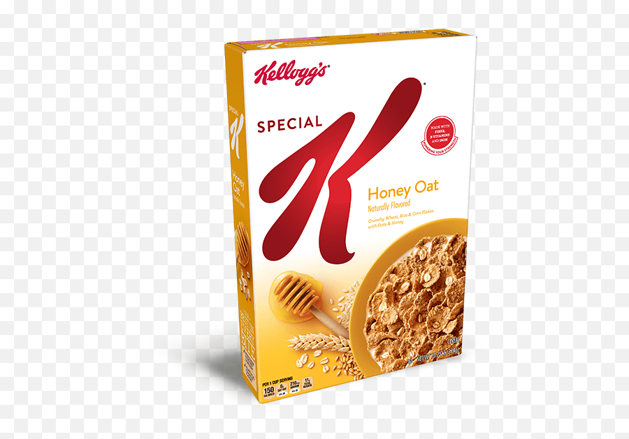 Kelloggu0027s Special K Honey Oat Cereal - Special K Oats And Honey Png,Oatmeal Png