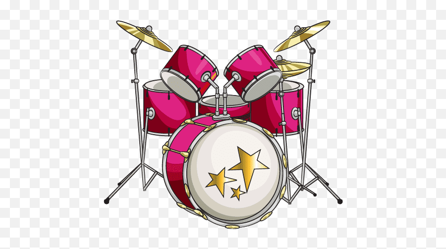 Drum Set With Sans Tynker - Band Plays Png,Drum Set Transparent Background