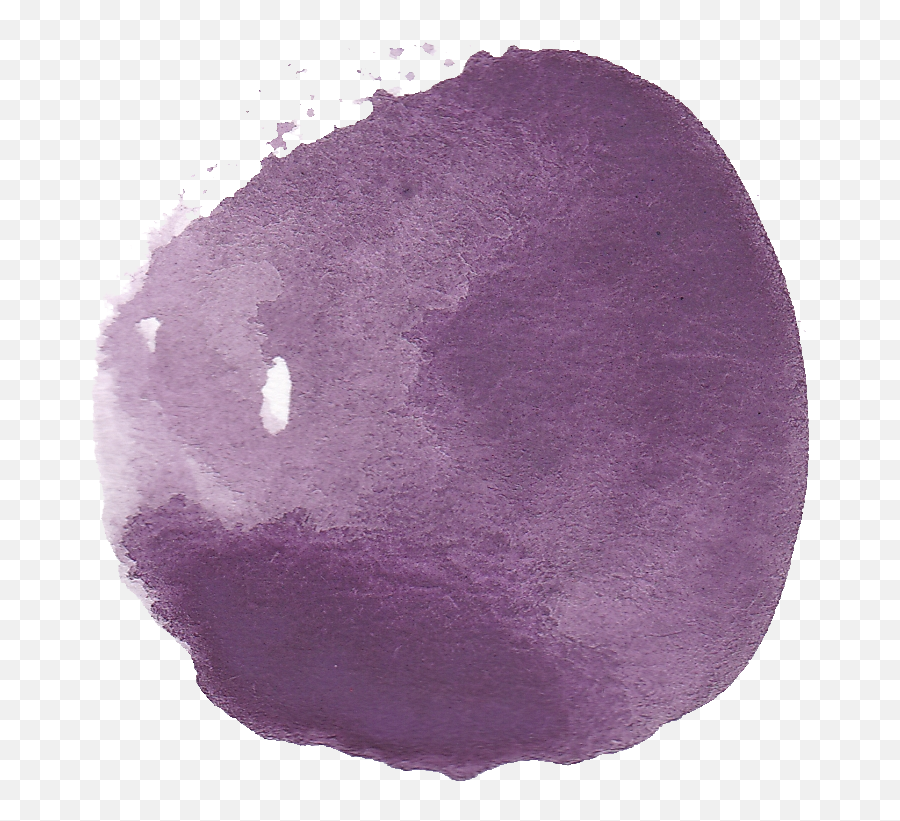 6 Purple Watercolor Circle Png Transparent Onlygfxcom - Purple Watercolor Circle Png,Lilac Png