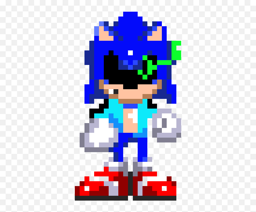 Sonictale Sonic Sprite Pixel Art Maker - Sonic Sans Pixel Art Png,Sonic Sprite Png