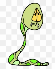 Download Free Png Sad Snake - Clipart