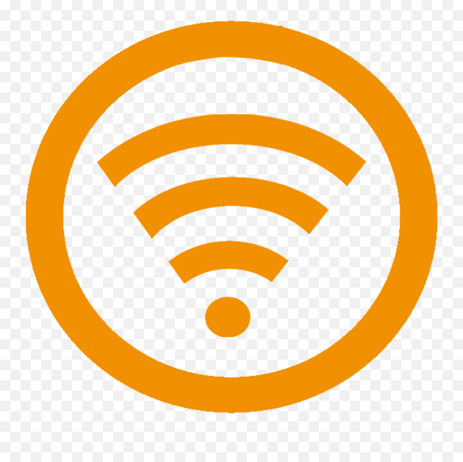 Download Wifi Icon Yellow Png Image For - Wifi Icon Png,Wifi Png