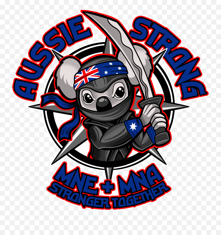 Australian Bushfire Relief Koala Ninja - Fictional Character Png,Majik Ninja Entertainment Logo