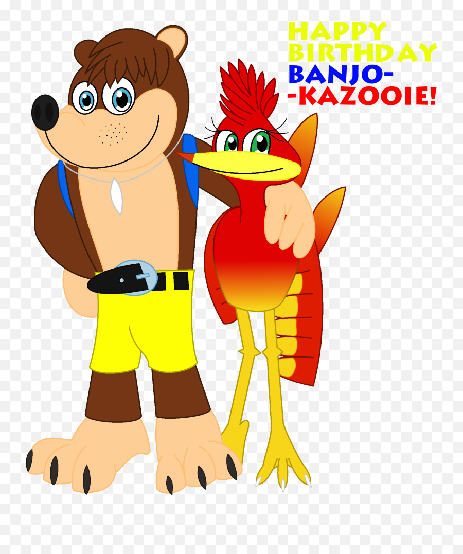 Searching For U0027banjo - Kazooieu0027 Happy Birthday Handsome Png,Banjo Kazooie Logo