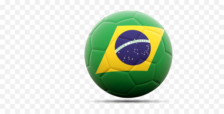 Football Icon Illustration Of Flag Brazil - Brazil Flag With Football Png,Football Ball Png