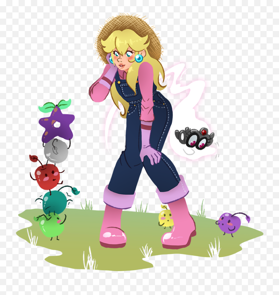 Peach And Tiara Visit Stardew Valley Watch The Speedpaint Linus Stardew Valley Fanart Png Cappy Png Free Transparent Png Images Pngaaa Com