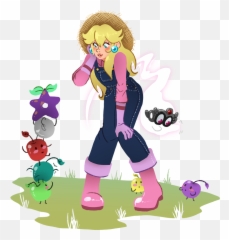 Peach And Tiara Visit Stardew Valley Watch The Speedpaint - Linus Stardew Valley Fanart Png,Cappy Png