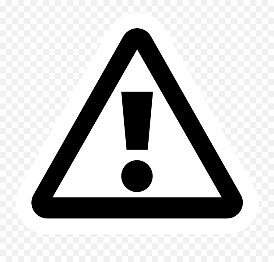 Early Warning System Icon Clipart - Early Warning System Icon Png,Caution Icon Png