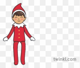 Elf - Elf On The Shelf Illustration Png,Elf On The Shelf Logo