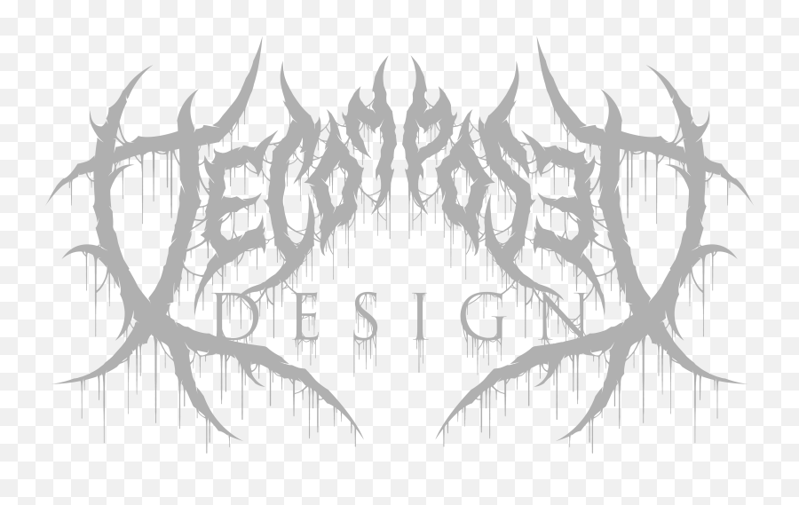 Decomposed Design - Automotive Decal Png,Deathcore Logo