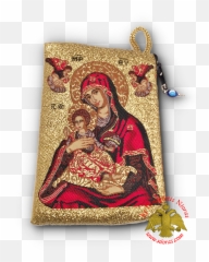 Orthodox Byzantine Holy Theotokos Icon - Traditional Png,Annunciation Icon