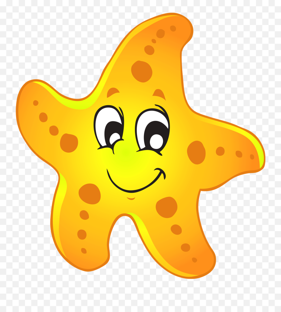 Clip Art Starfish - Png Download Full Size Clipart Sea Star Clip Art,Starfish Transparent