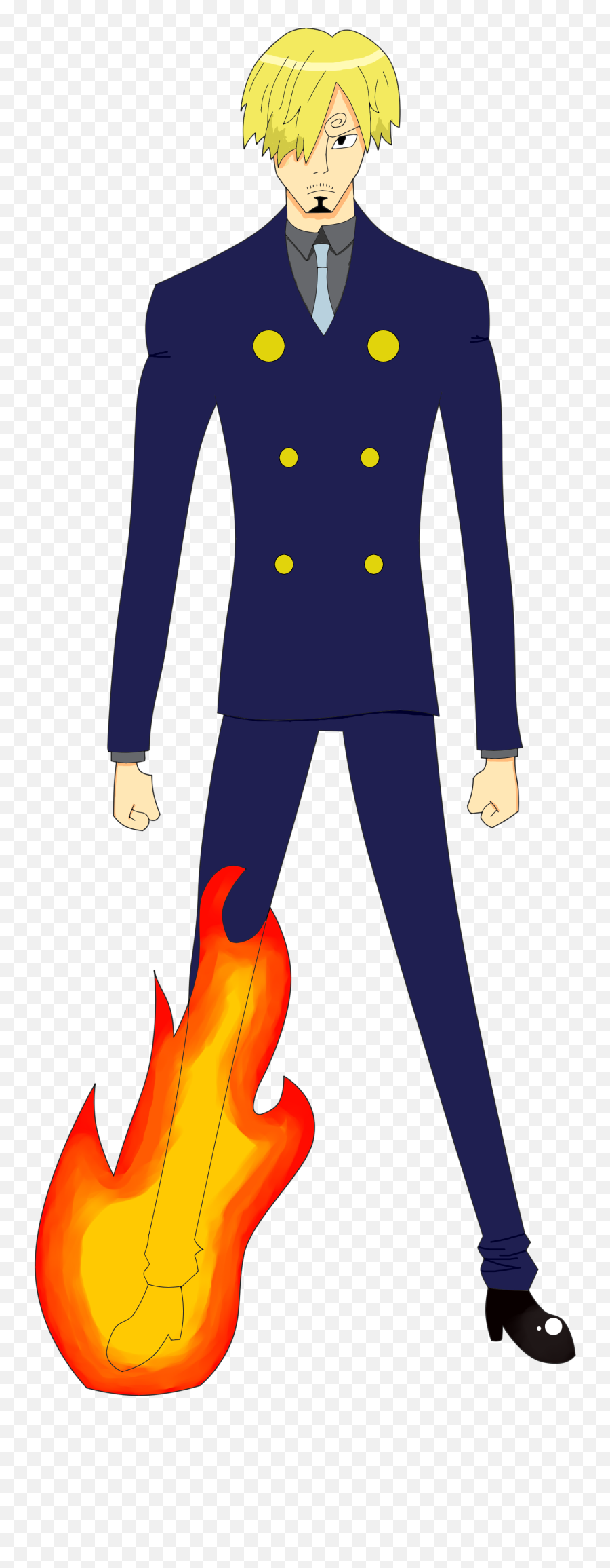 One Piecesanji By 0zenes0 - Cartoon Png,Sanji Png