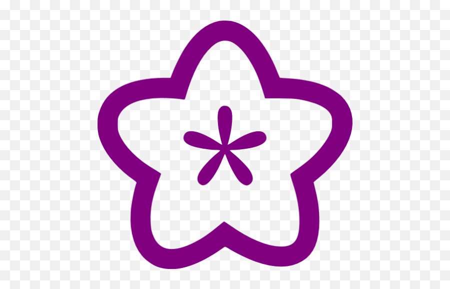 Purple Flower Icon - Violet Flower Icon Png,Lilac Icon