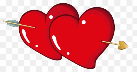 Heart Arrow Png Download Free Clip Art - Valentine