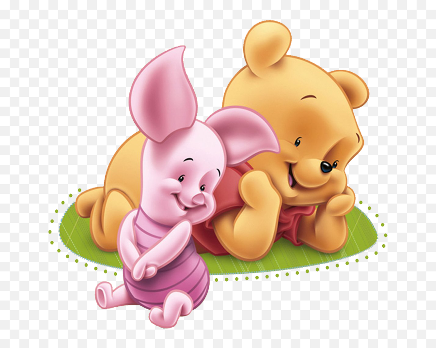 Winnie Pooh Bebe Y Piglet Png Image - Baby Winnie The Pooh Characters,Piglet Png