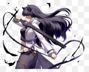 Blake V6 Banner Artwork Transparent - Rwby Blake Transparent Png,Rwby Png