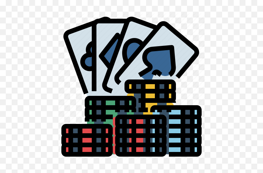 Bet Cards Casino Chip Gambling Png Icon