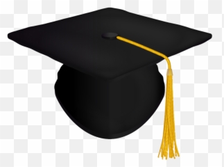 Graduation Cap Icon - Transparent And Scroll Png