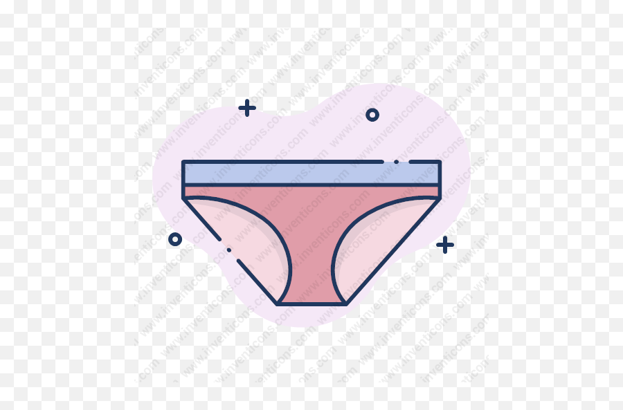 Download Panties Vector Icon Inventicons - Swimsuit Bottom Png,Thong Icon