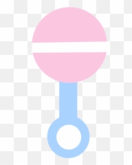 Rattle Baby Clip Art Clkercom - vector clip art online Girly png