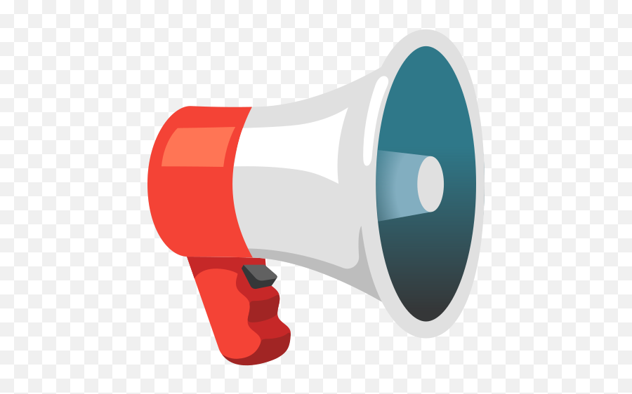 Loudspeaker Emoji - Cheerleading Megaphone Png,Small Air Horn Icon Vector