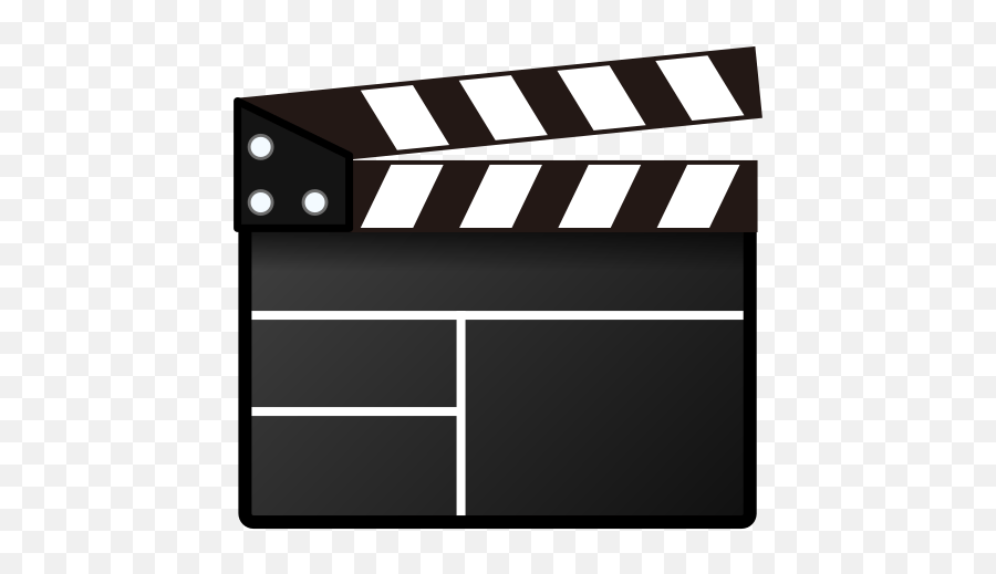 Film Director Clip Art - Clapper Board Film Emoji Png,Clapper Board Png