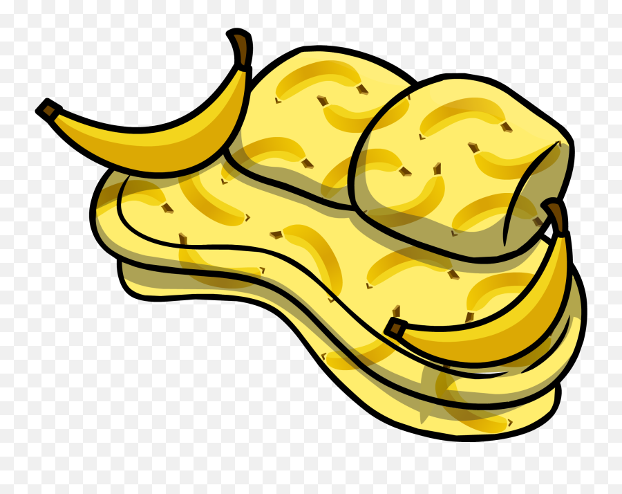Banana Couch Club Penguin Wiki Fandom - Fruit Furniture Club Penguin Png,Couch Icon Png