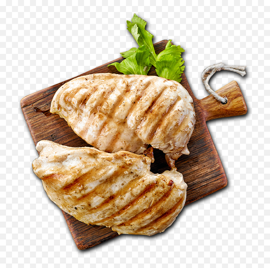 Chicken - Oncuttingboardpng Prepu0027d Piept De Pui Fript,Cutting Board Png