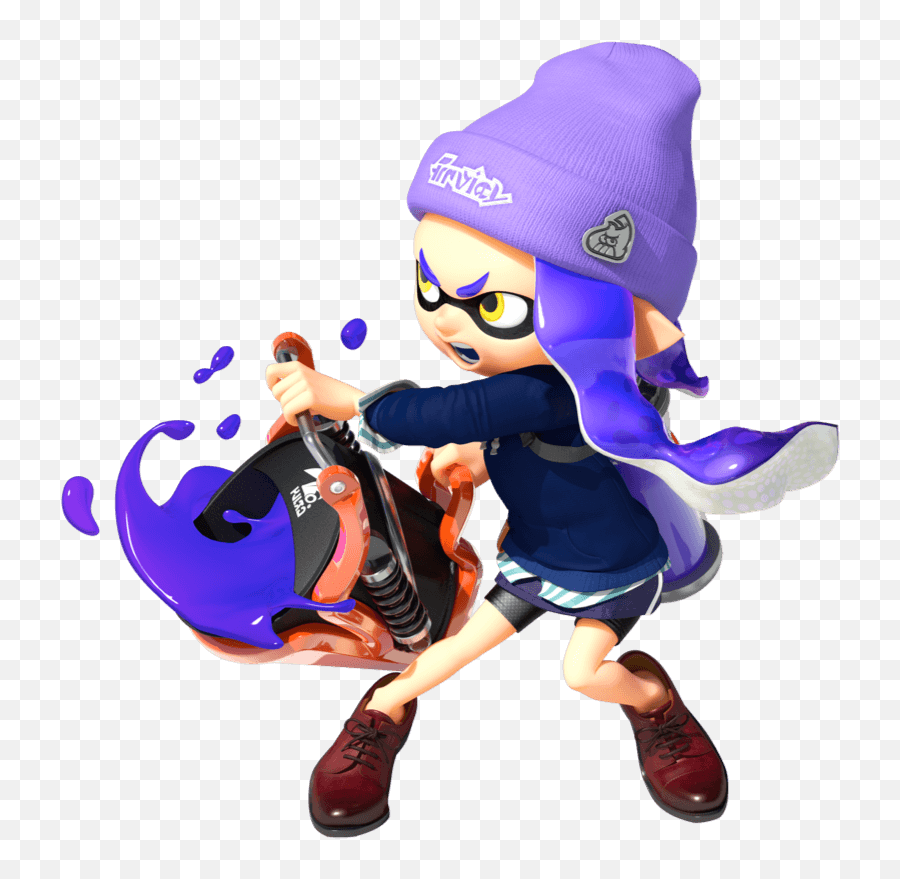 Splatoon 2 Purple Inkling Png Image - Splatoon 2 Purple Inkling Girl,Inkling Png