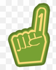 Foam Finger Png - Number One Glove Png,Foam Finger Png